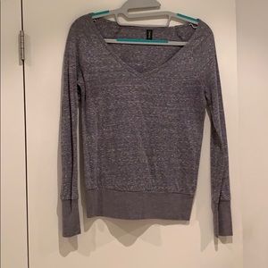 Purple Long Sleeved Top